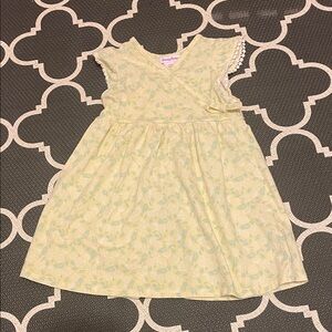 Tommy Bahama Yellow Dress with Leaf Design